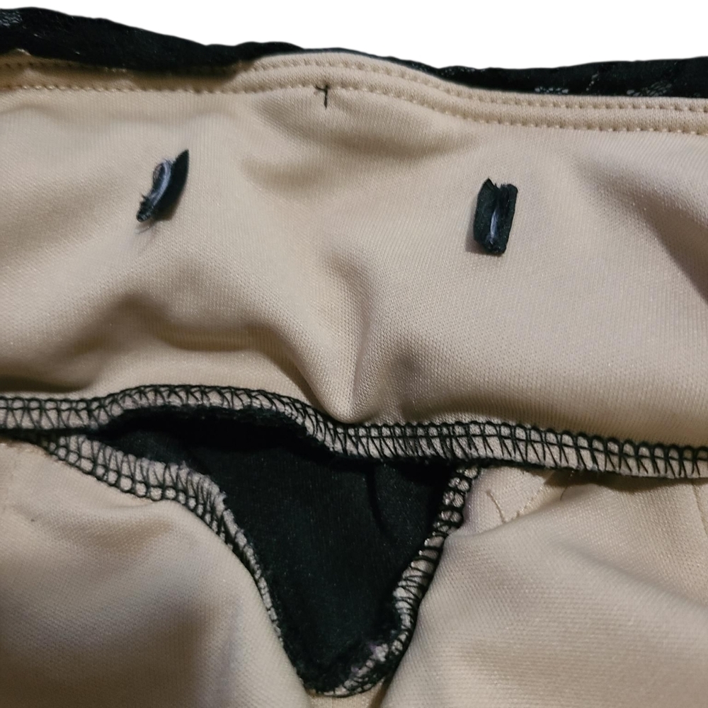 FOREVER 21 Strapless Lace Ruched Bodycon S - Picture 5 of 8